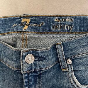7 For All Mankind jeans EUC